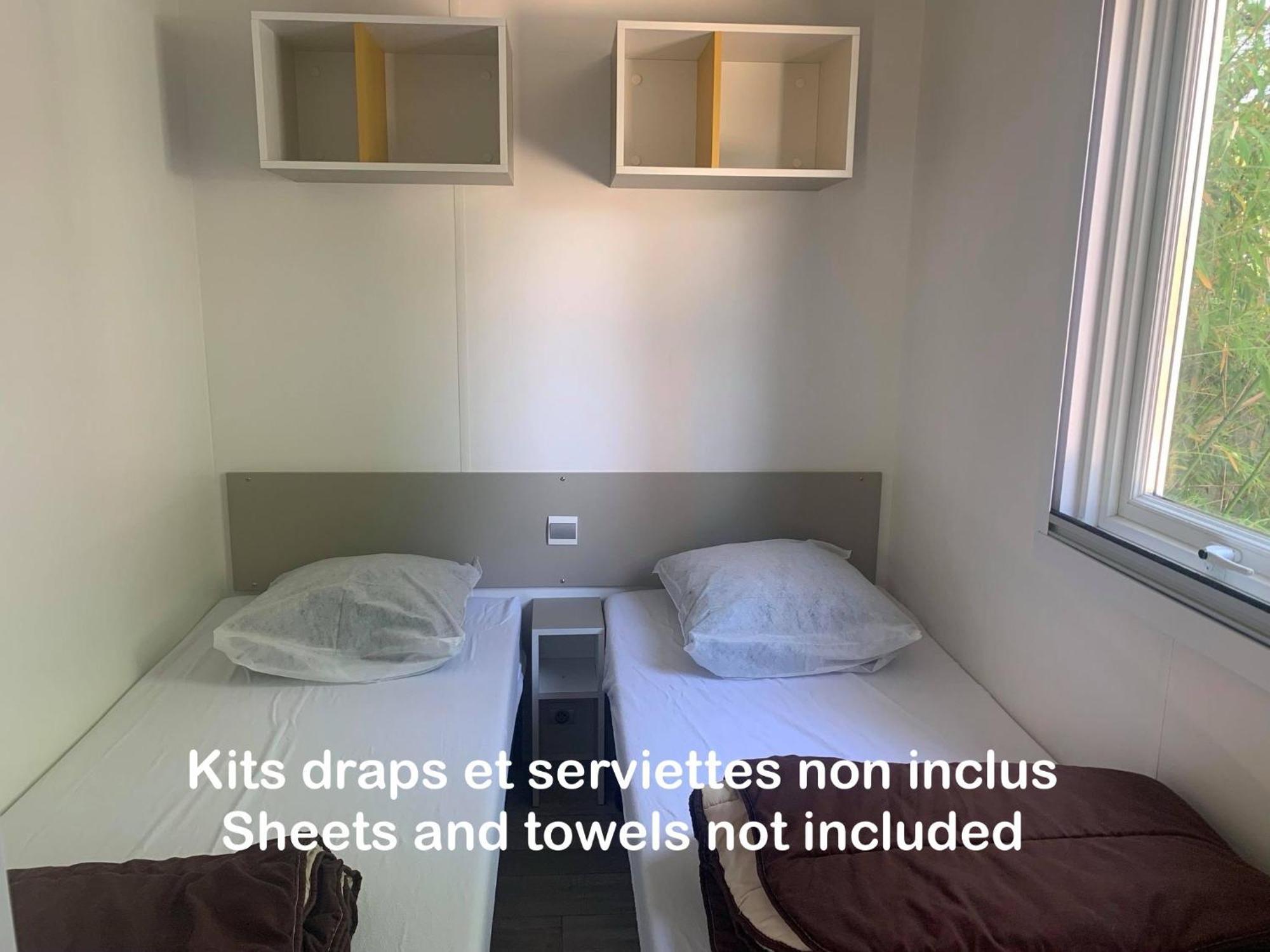 Mobile Home Premium 24M² 2 Chambres Ares Esterno foto